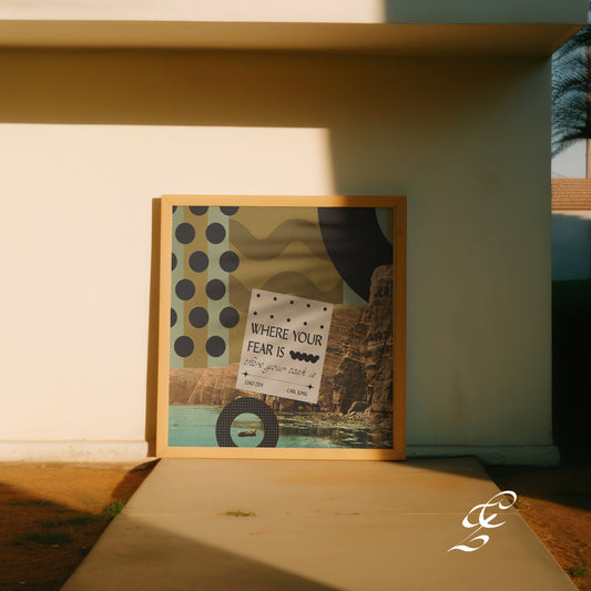 Follow your Fear Print