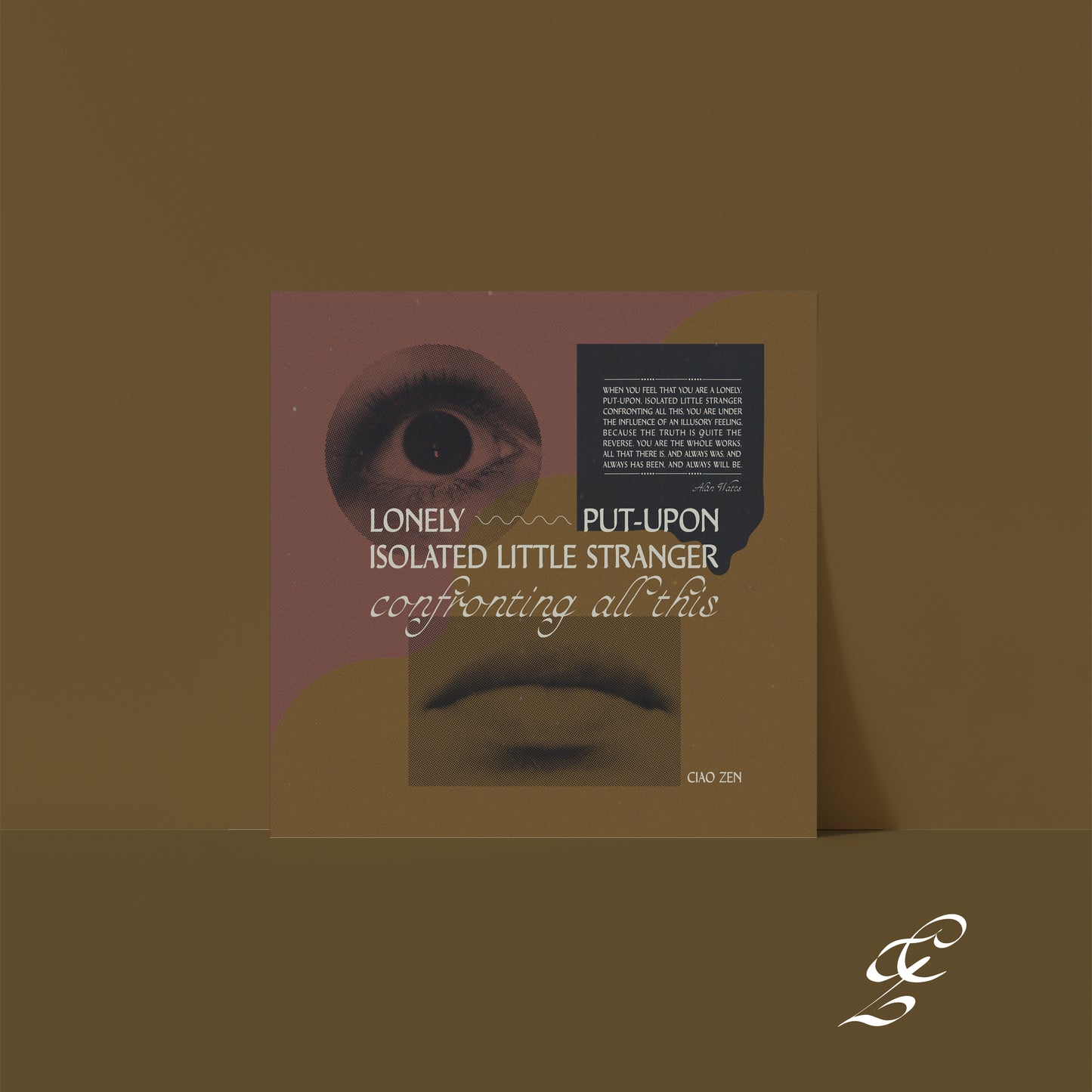 Isolated Little Stranger Print