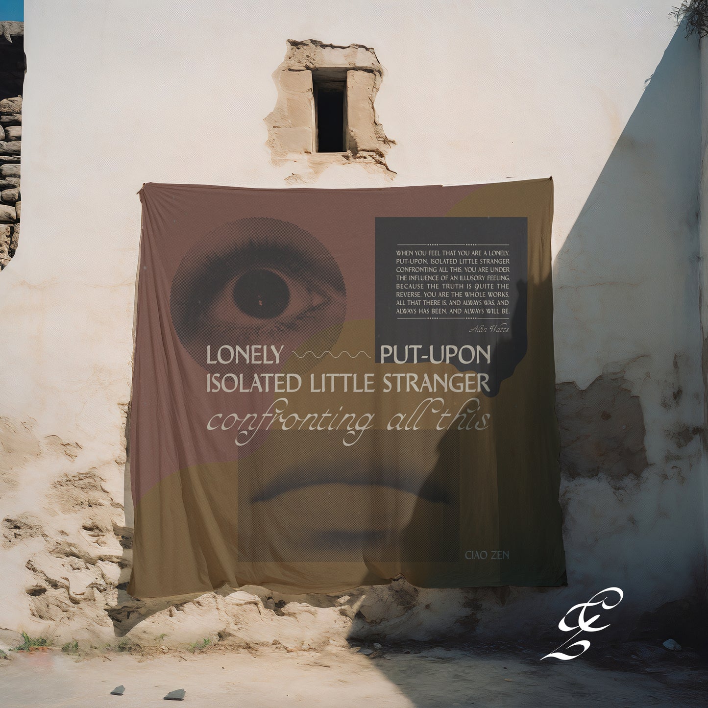 Isolated Little Stranger Print